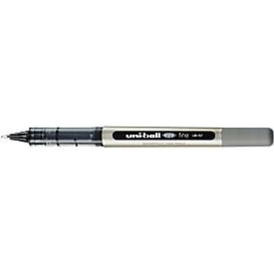Rollerball Uni-ball oog, onuitwisbaar, 12 stuks, 0,4 mm, zwart