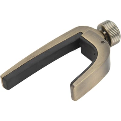 Metalen Veerdruk Capo Toonaanpassingstool voor Ukulele Akoestische Gitaar Snaarinstrument Onderdelen brons