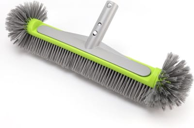 Professionele 45 cm Zwembadborstel voor Muren en Bodem, Ideaal voor Effectieve Zwembadreiniging en Onderhoud