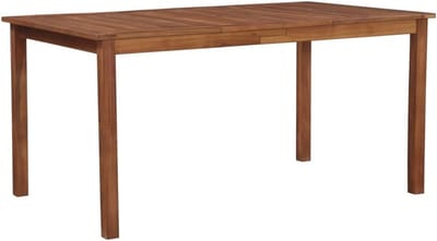Houten Tuintafel - Vierkante Tafel - Buiten Eten - Massief Hout - 90x90x74 cm - Bruin