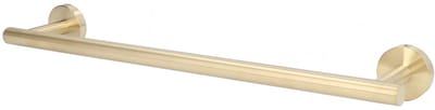 Dailygoods- Handdoekstang Goud - Roestvrij Staal - 12 lbs Maximale Belasting - Eenvoudige Installatie - Geschikt voor Badkamer/Keuken - Hoge Stabiliteit - Handdoekhouder
