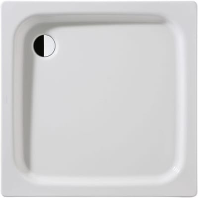 Kaldewei shower plan 545-2 shower tray 90 x 90 x 6.5 cm with polystyrene support and anti-slip 440335000001