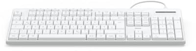 Ergonomisch Bekabeld Toetsenbord met Stille Toetsen, QWERTZ Layout en Multimediatoetsen