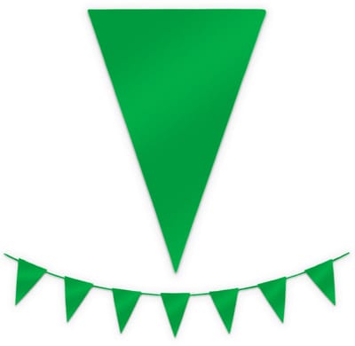 BTH - Slingers - Groen - Slingers Verjaardag - Vlaggenlijn - Verjaardag Versiering - Verjaardag - Vlaggetjes - Decoratie