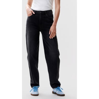 Catwalk Junkie Barrel Fit Jeans Washed Black Maat: W26L32 | Jeans Outlet | Dames | Zwart