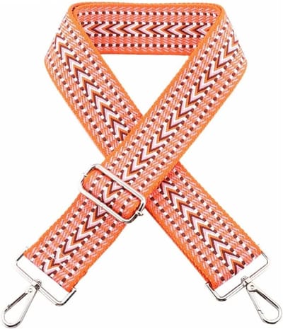 Kleurige Verstelbare Schouderband van 75-145 cm, Brede Crossbody Strap voor Handtas en Schoudertas, 5 cm Breed