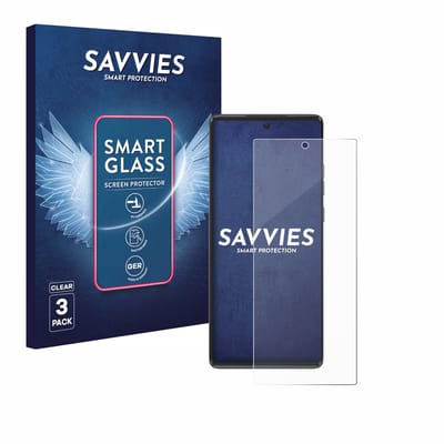 3 Stuks Savvies Screenprotector - geschikt voor Motorola Moto G85 - beschermfolie glas transparant