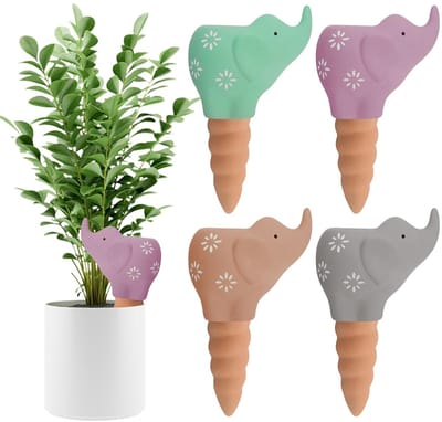 Automatische Plant Irrigatiepalen - 4 Stuks voor Binnen en Buiten, Ideaal voor Vakantie en Waterdispenser voor Planten