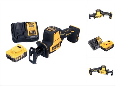 DeWalt DCS 369 M1 accu reciprozaag 18 V borstelloos + 1x accu 4,0 Ah + oplader