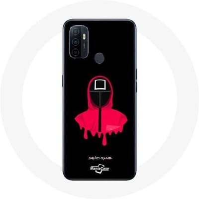 Coque - Squid Game - Oppo A53 - Souple - Noir - Protection