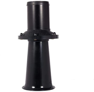 Dailygoods- Claxon 12 Volt - 110dB Geluidsdruk - Old Style - Voor Auto/Vrachtwagen - Eenvoudige Installatie - Hoogwaardig Kunststof - Toeter