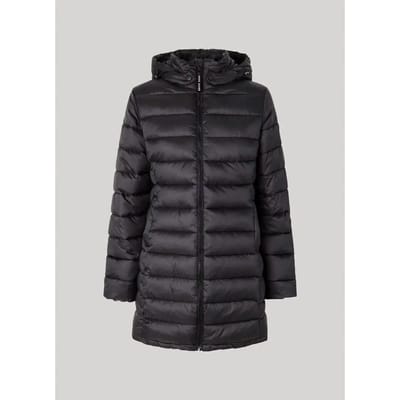 Pepe Jeans Maddie Long Doudoune Zwart M Vrouw