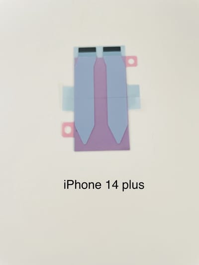 iPhone 14 plus batterij sticker / Adhesive - Originele Pasvorm.