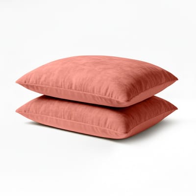 HappyBed Kussenslopen Old Pink 60x70 cm - Kussensloop set 2 stuks - 100% Microvezel - Ultieme slaapcomfort