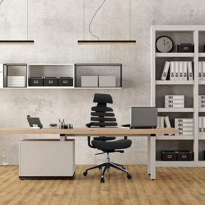 ERGO LINE II PRO | Stof - Professionele bureaustoel Zwart