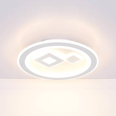 Globo LED plafondlamp Valeria, CCT-functie, rond