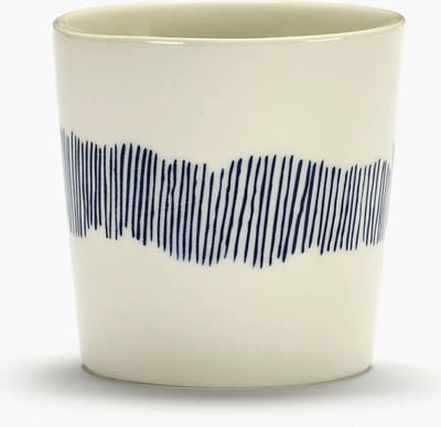 Serax - Ottolenghi Feast - Koffiekop - Wit/Blauw - 7 Ø - 4 stuks
