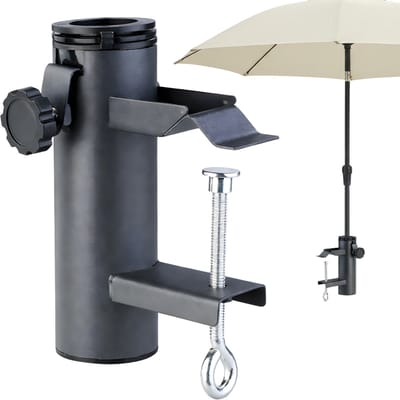 Lomera Parasolhouder Balkon - Parasolklem Balkon - Parasolhouder Voor Balkon - Parasolklem Voor Balkon - Parasolhouder Balkonleuning - Parasolklem Balkonleuning - Parasolhouder Reling - Parasolklem Reling - Parasolbevestiging Balkon