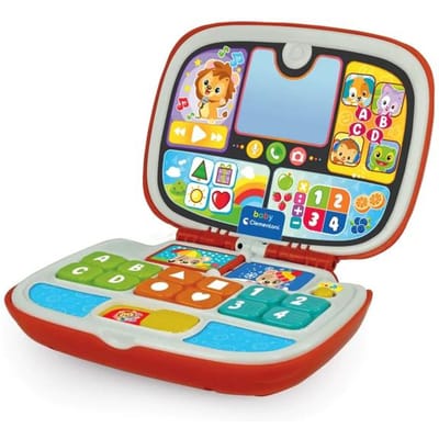 Kacperek. Computer met letters en cijfers. Baby Laptop. Clementoni 50716