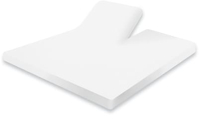 Eleganzzz Splittopper Molton Hoeslaken Stretch - Molton 200x220cm - Matrasbeschermer - Split Enkel - Single Split - Matrashoes