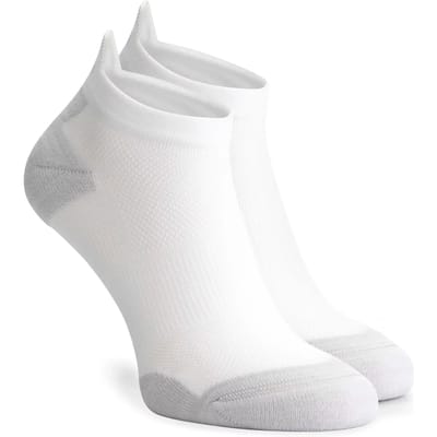 Rogelli Core Dames en Heren 3 pack Korte Hardloopsokken - Wit/Grijs