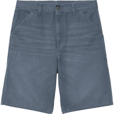 Carhartt Wip Single Knee Korte Broek Blauw