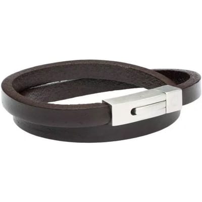 Monomen Men's Genuine Nappa Leather Bracelet MM10636