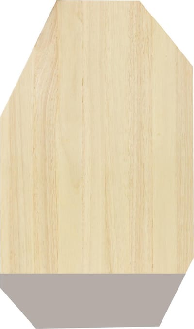 TAK Design Dippo Snijplank - Hout - 50 x 30 cm - Pastel Mint