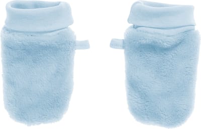 Playshoes - Fleece wanten baby - Lichtblauw - maat Onesize