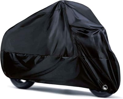 Motorhoes waterdicht met slotgaten anti-stof regen UV-binnenbeschermhoezen - 245 x 105 x 125 cm Motorhoes