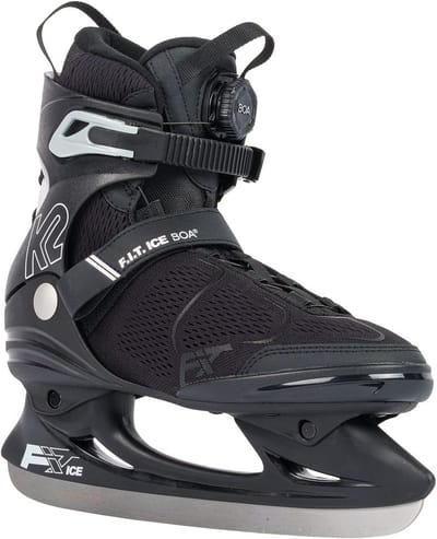 Schaatsen Heren - IJsschaatsen Comfort - Winterpret - Boa sluitingssysteem - Maat 46 - Grijs