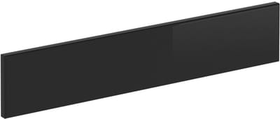 Vicco R-Line Keukenfront – 59.6 x 11.2 cm meubelfront voor de ovenombouwkast Zwart hoogglans