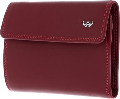 Golden Head Leren sleutelgeval portemonnee Polo Schlüsseletui 5150 Rot donkerrood