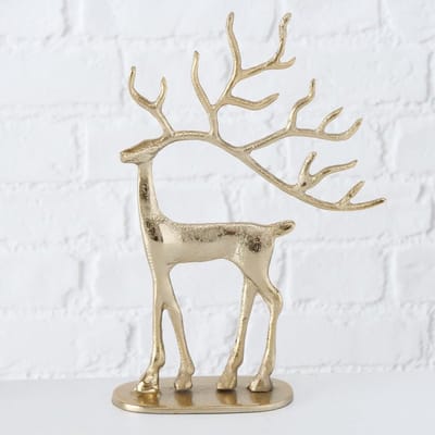 Boltze - Hert - Rendier - Trollah - Goud - 16x24cm