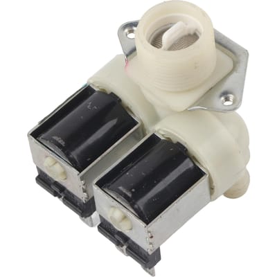 Wasmachine Waterinlaatventiel Vervanging Solenoïde Dubbelkopventiel Wasmachine Accessoires beige