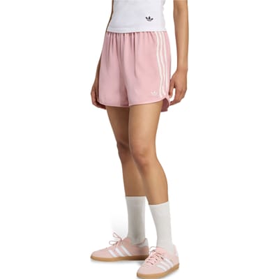 Adidas Originals  Originals Satin Shorts Ruffle 3s Wonder Mau Maat: XL | Korte Broeken Outlet | Dames | Roze