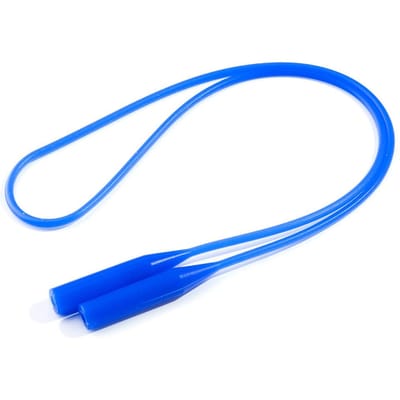 Siliconen Brillenbandketting Antislip Koordhouder Nek Brillenkoord Lanyard blauw