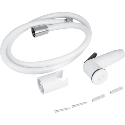 Draagbare ABS Plastic Handheld Bidetsproeier Badkamer Douche Sproeikop Set met Slang & Houder
