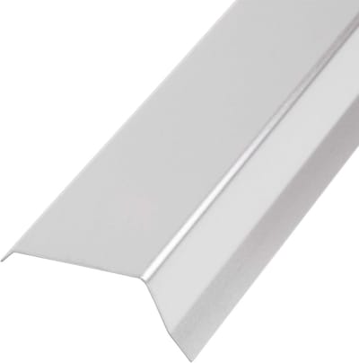 Borstweringsplaat en Dakrandplaat 2m - 45mm Aluminium voor Platte en Schuine Daken
