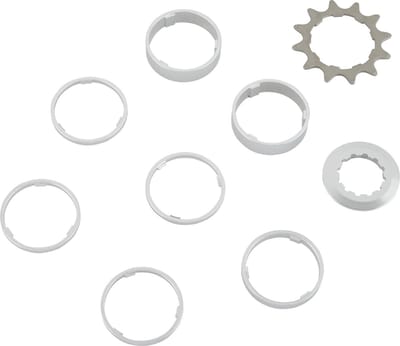 Point Single Speed Sprocket Afstandsring Set Uitvoering 13T