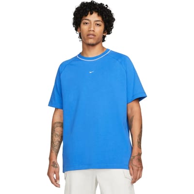 Nike Team T-shirt Heren Strike 22 Thicker Ss Top Blauw - Maat M