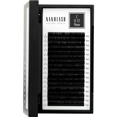 Nanolash Volume Lashes Nepwimpers - 0.12 C 9mm - 16 stuks