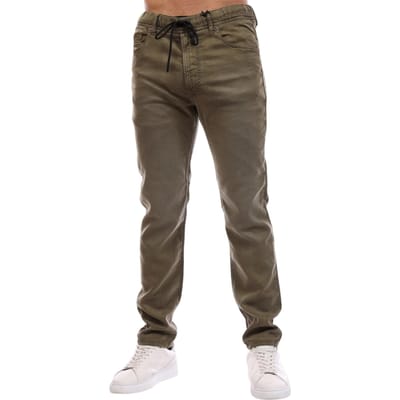 Diesel Mens Sweat Straight Jeans 30R vert