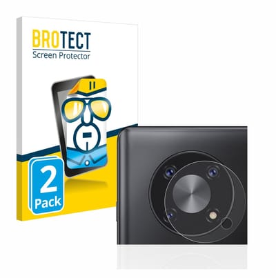 BROTECT - Screenprotector voor Cubot Max 3 (ALLEEN Camera Lens) - Folie Beschermfolie transparant 2 Stuks