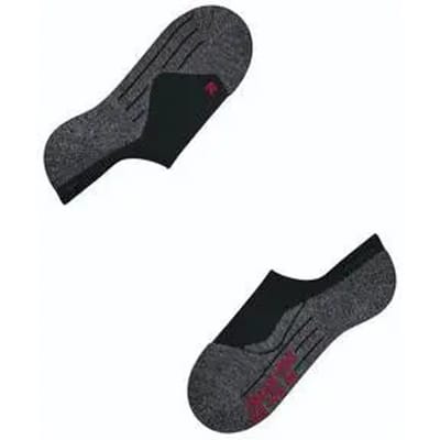 FALKE RU3 Comfort Invisible extra sterke padding functioneel materiaal hardloopsokken dames zwart - maat 35-36