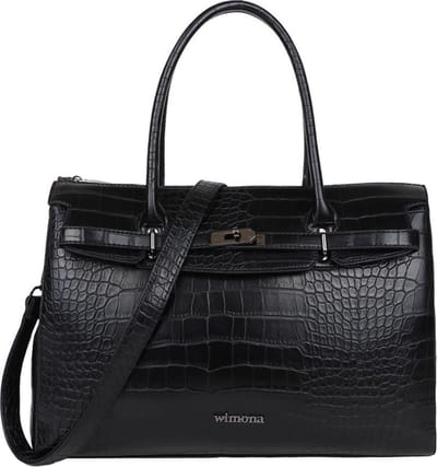 Wimona Sofia 5003 Schoudertas / Laptoptas - 15 inch - Zwart