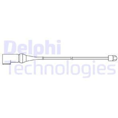 Waarschuwingscontactset, remblokslijtage DELPHI LZ0278