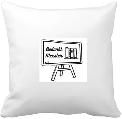 Akyol - bedankt meester Kussen hoes - Meester - meester - leraar - 40 bij 40 cm