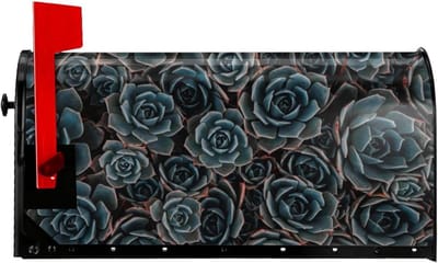 Brievenbushoezen - Brievenbusdecoratie - Brievenbus Versieren - Weerbestendig PVC - 21 x 18 inch - Wit
