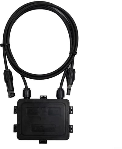Zonnepaneel Aansluitdoos - PV Module Box - Energie Opwekking - IP67 Waterdicht - 98x134x24 mm - Zwart